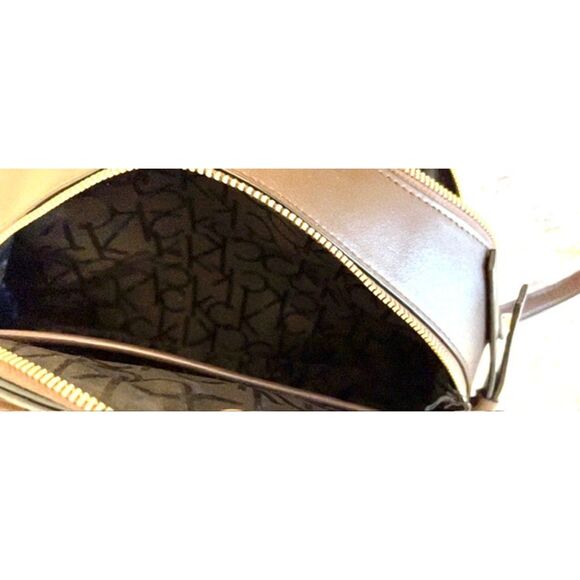 Calvin Klein signature collection top handle dome satchel/crossbody - Picture 11 of 12